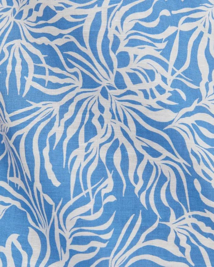 Men Sportscraft Shirts Hogan Short Sleeve Shirt Blue Multi