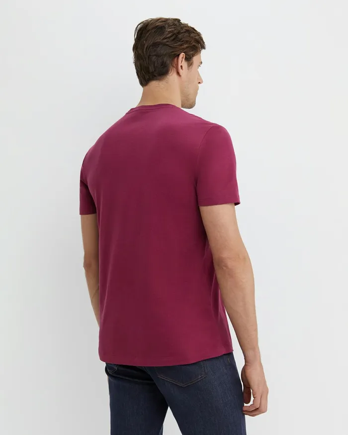 Men Sportscraft TShirts and Polos Supersoft Tee Mulberry