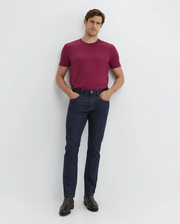 Men Sportscraft TShirts and Polos Supersoft Tee Mulberry