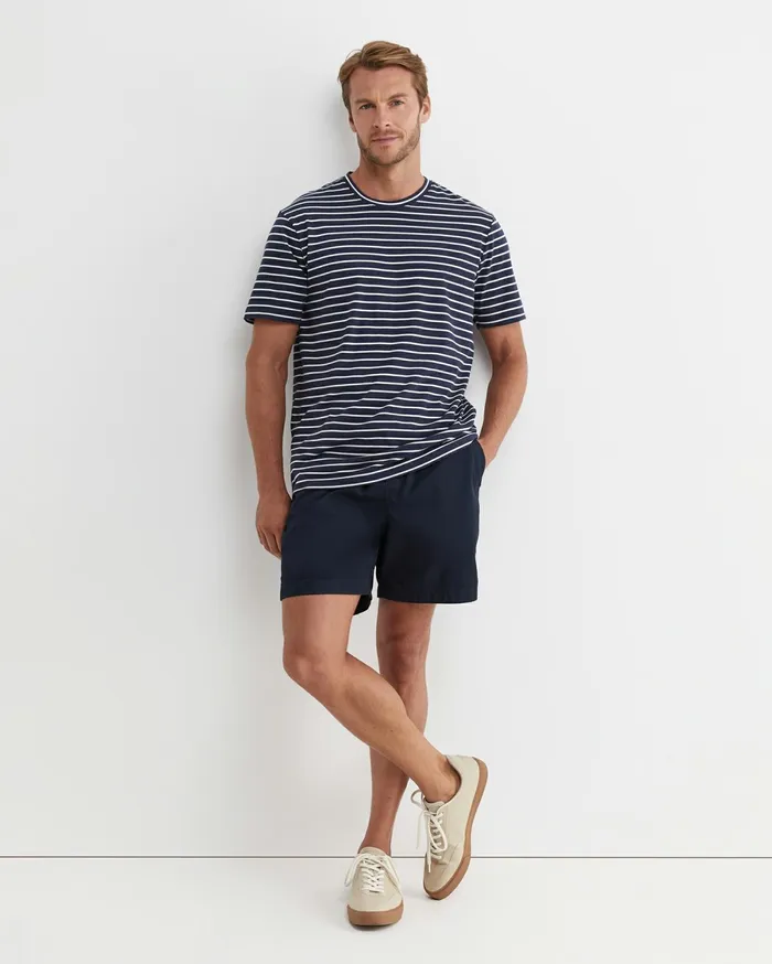 Men Sportscraft TShirts and Polos Supersoft Tee Navywhite