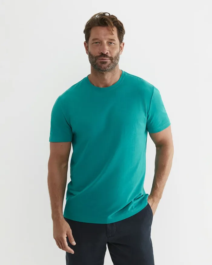 Men Sportscraft TShirts and Polos Supersoft Tee Seagreen