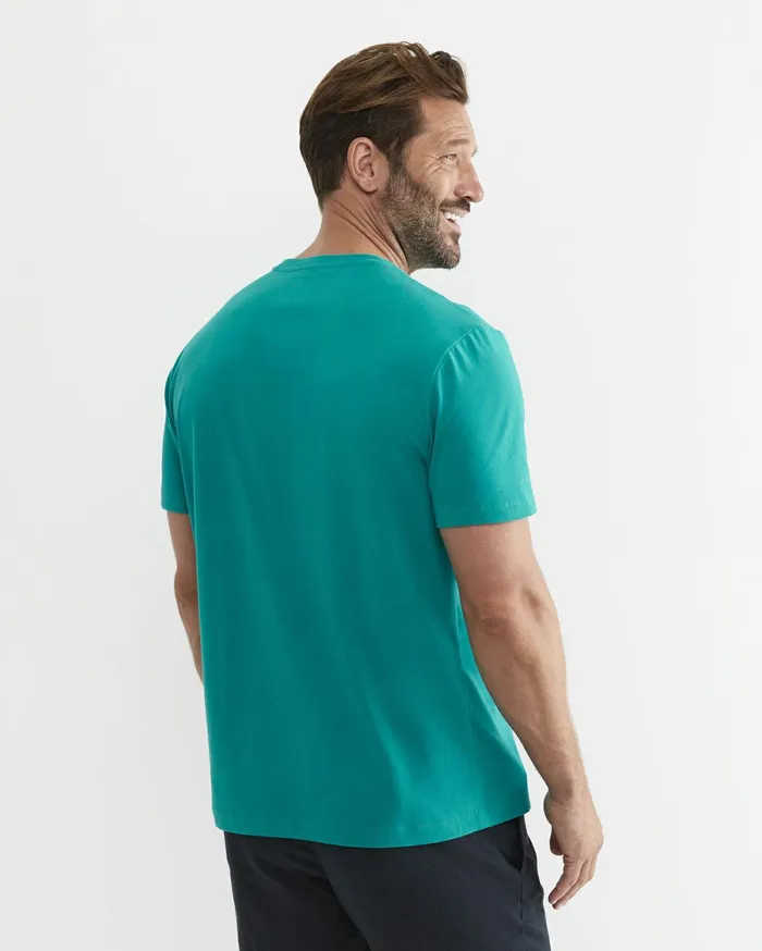 Men Sportscraft TShirts and Polos Supersoft Tee Seagreen