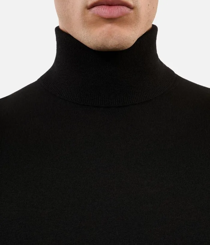 Men Sweaters THE KOOPLES Black Wool Sweater Men Sweaters THE KOOPLES Black Wool Sweater