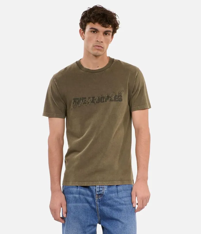 Men Tshirts THE KOOPLES Khaki What Tshirt Men Tshirts THE KOOPLES Khaki What Tshirt