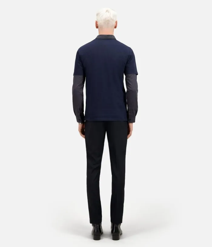 Men Tshirts THE KOOPLES Navy Blue Tshirt With Sneaky Snake Serigraphy Men Tshirts THE KOOPLES Navy Blue Tshirt With Sneaky Snake Serigraphy