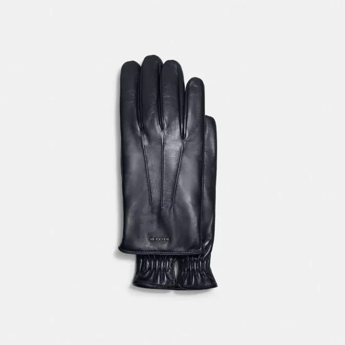 Men Tech Napa Gloves Midnight Coach Hats Scarves and Gloves