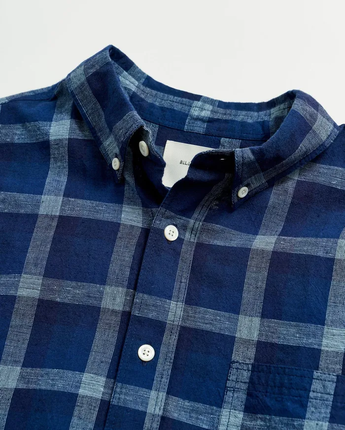 Men Tuscumbia Shirt Bd Indigo Billy Reid Shirting