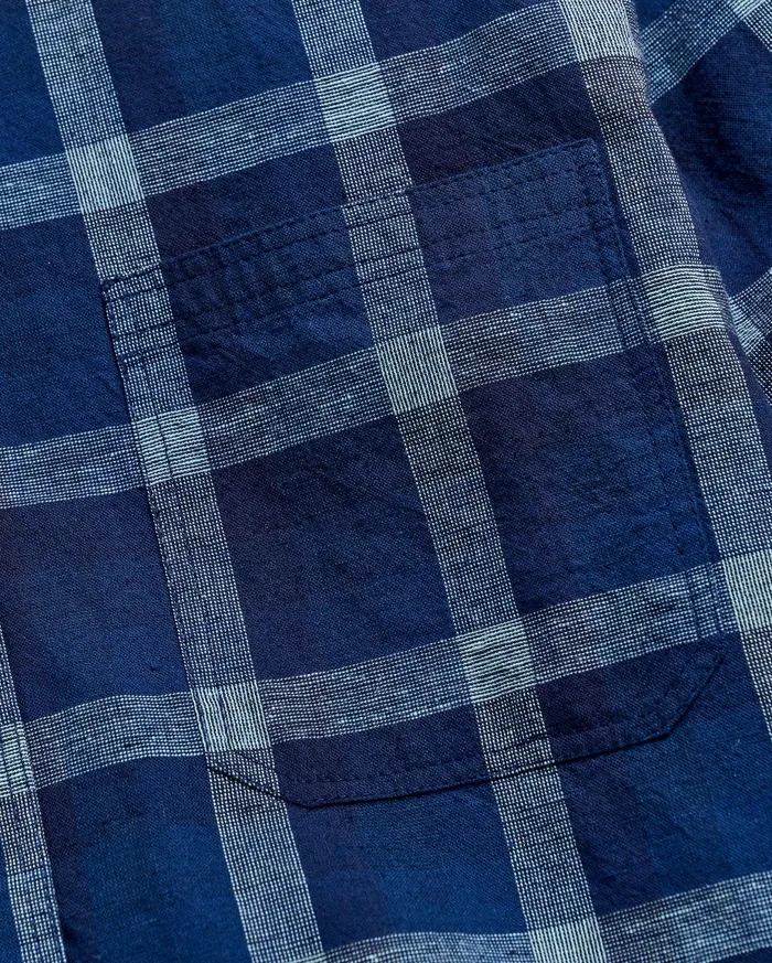 Men Tuscumbia Shirt Bd Indigo Billy Reid Shirting