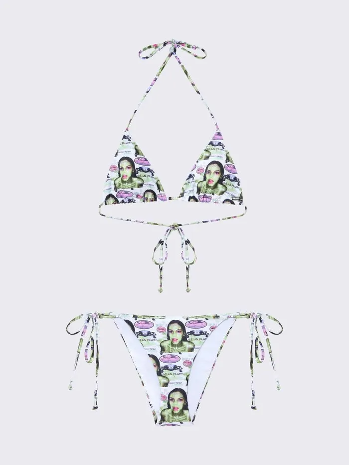 Minga X Pepela NYC Tie Side Bikini Bottoms Women Minga London Swimwear