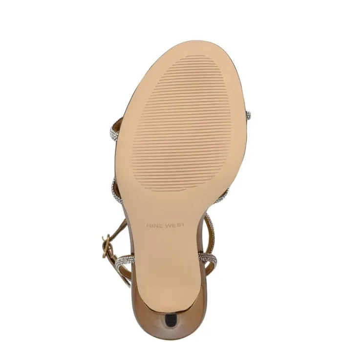 Missey Ankle Strap Sandals Bronze Women Nine West Sandals Missey Ankle Strap Sandals Bronze Women Nine West Sandals