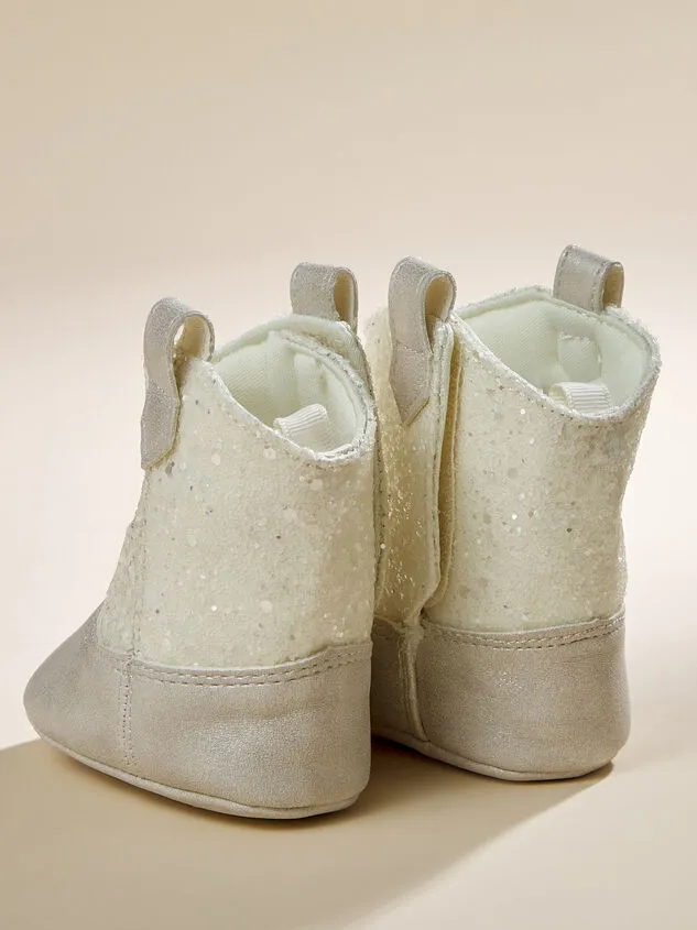 Missy Cowgirl Newborn Boots Ivory GirlBoy Altar039d State Shoes Missy Cowgirl Newborn Boots Ivory GirlBoy Altar039d State Shoes