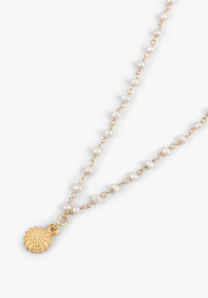 Necklaces Women Hush Andorra Pearl Necklace Gold