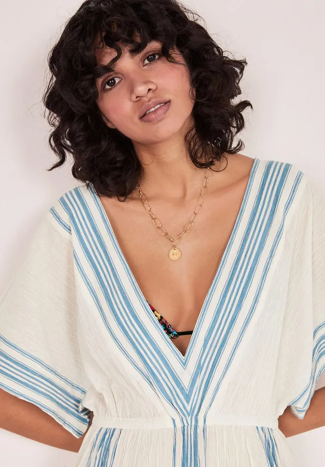 Necklaces Women Hush Sunburst Disc Necklace Gold