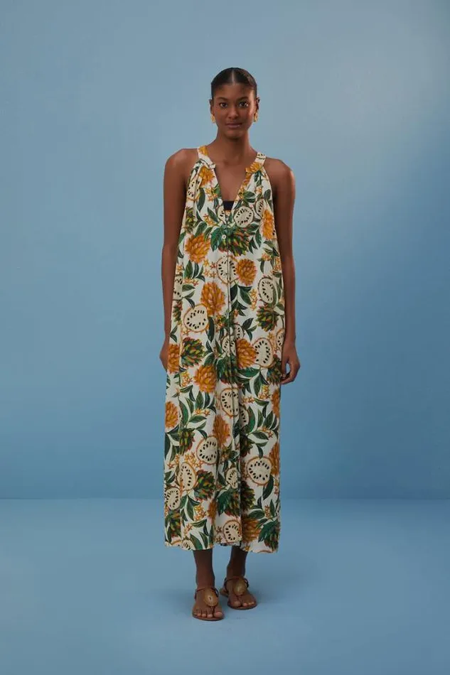 OffWhite Biriba Maxi Dress Women FARM Rio Maxi Dresses