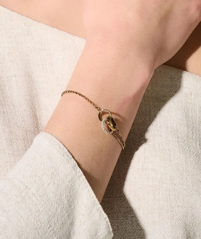 Olivia Burton Bracelets Women Entwine Gold Bracelet