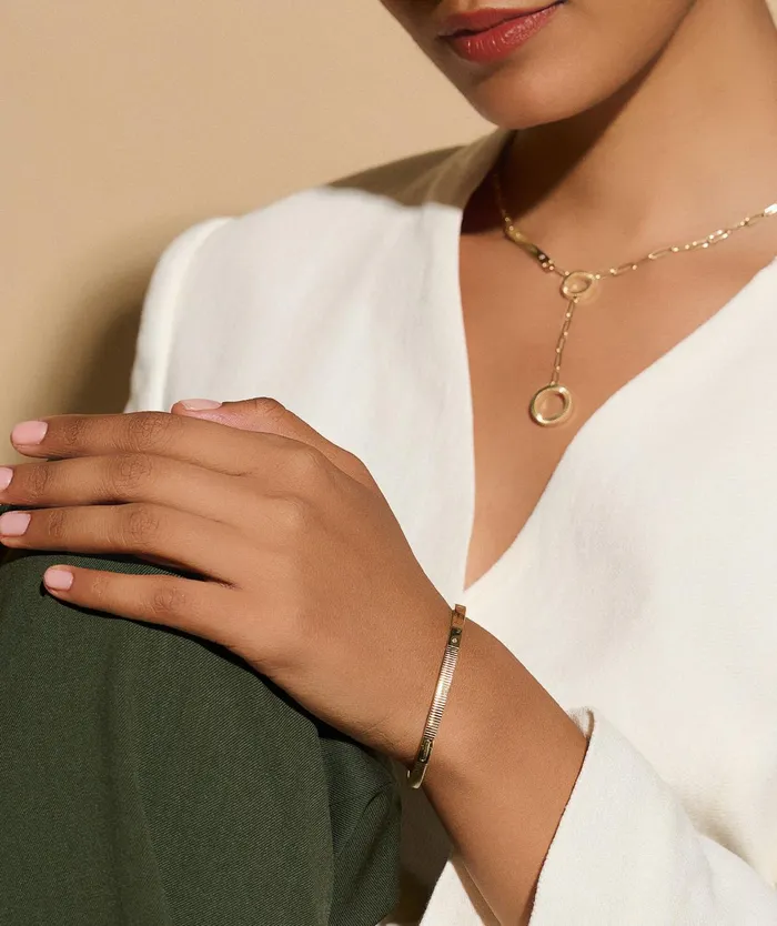 Olivia Burton Bracelets Women Linear Gold Bangle