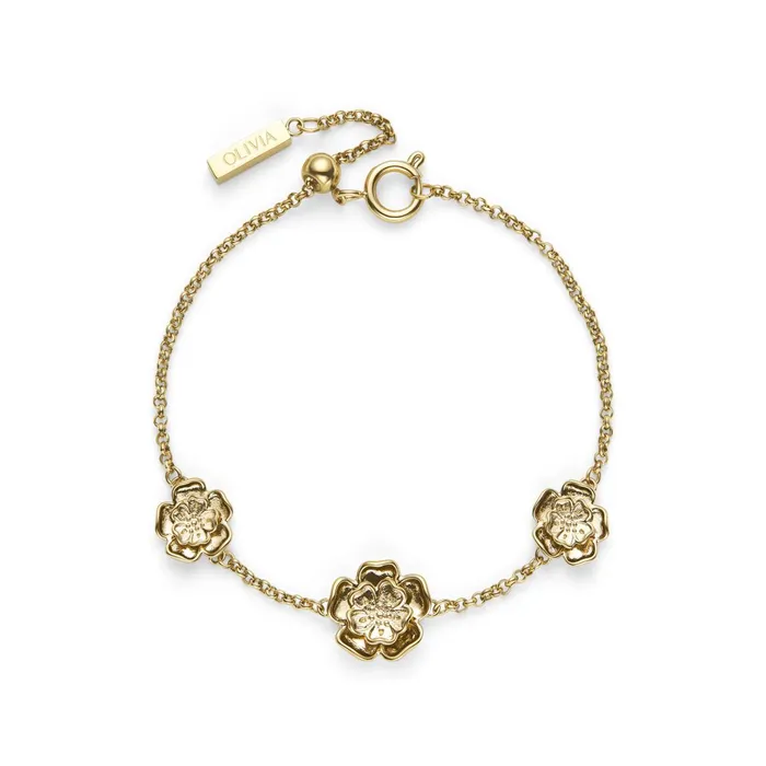 Olivia Burton Bracelets Women Tudor Rose Gold Plated Bracelet