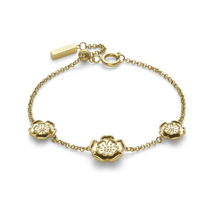 Olivia Burton Bracelets Women Tudor Rose Gold Plated Bracelet
