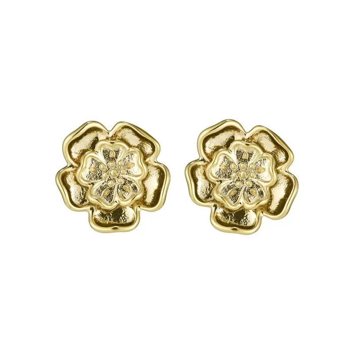 Olivia Burton Earrings Women Tudor Rose Gold Plated Stud Earrings