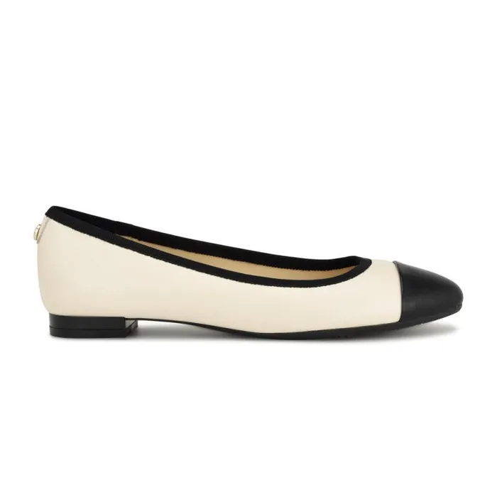 Ollin 9X9 Dress Flats White Women Nine West Flats