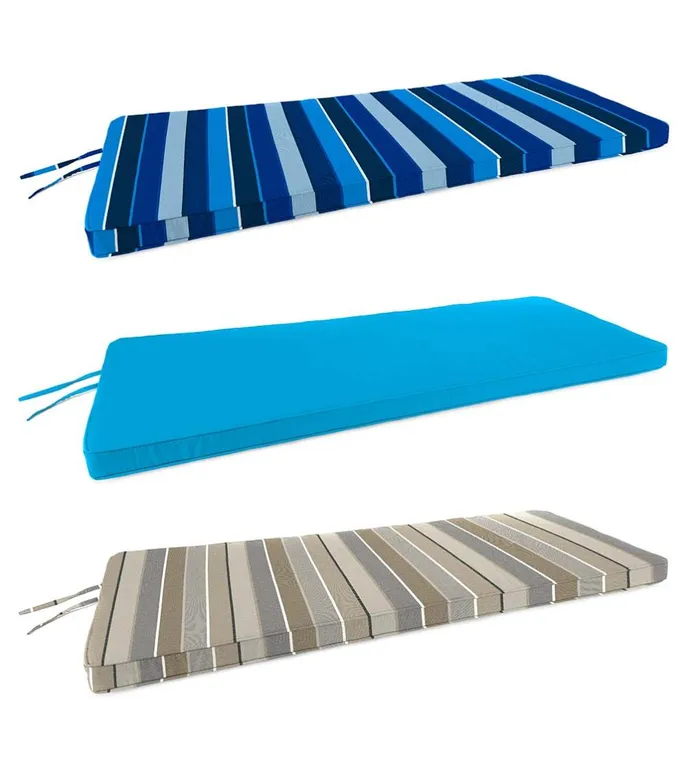 Outdoor Living Sunbrella SwingBench Cushion With Ties 48034 X 19034 X 3034 8211 Bandana Plow and Hearth Outdoor Furniture Cushions Outdoor Living Sunbrella SwingBench Cushion With Ties 48034 X 19034 X 3034 8211 Bandana Plow and Hearth Outdoor Furniture Cushions