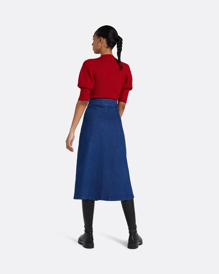 Paula Azalea Red Knit Azalea Red Women Knitwear Safiyaa