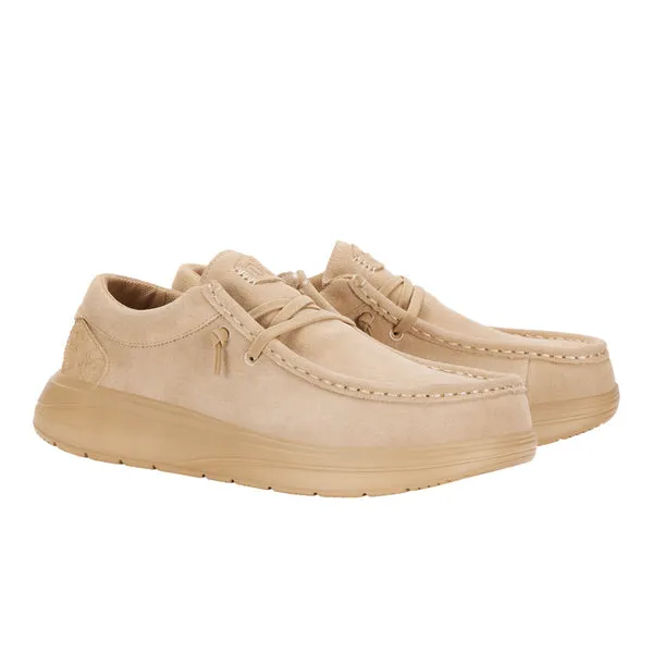 Platforms Wendy Comf Suede Tan heydude Apparel