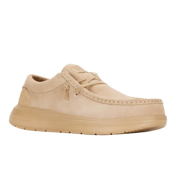 Platforms Wendy Comf Suede Tan heydude Apparel