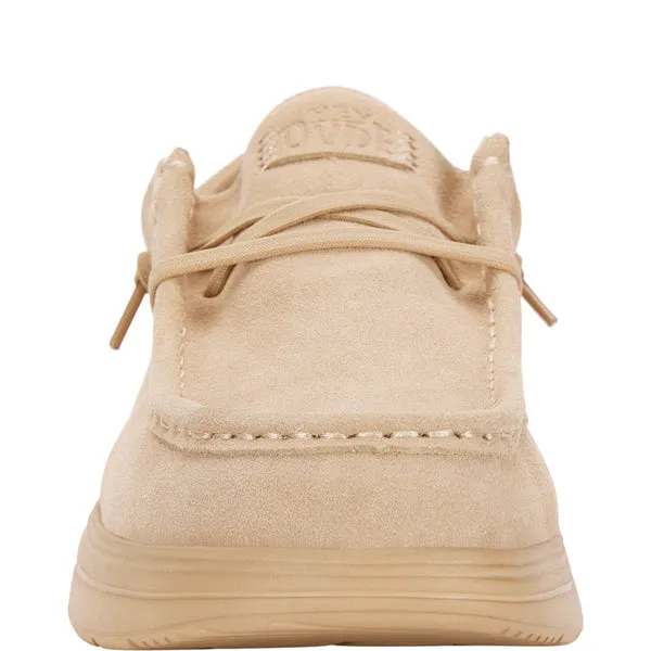 Platforms Wendy Comf Suede Tan heydude Apparel