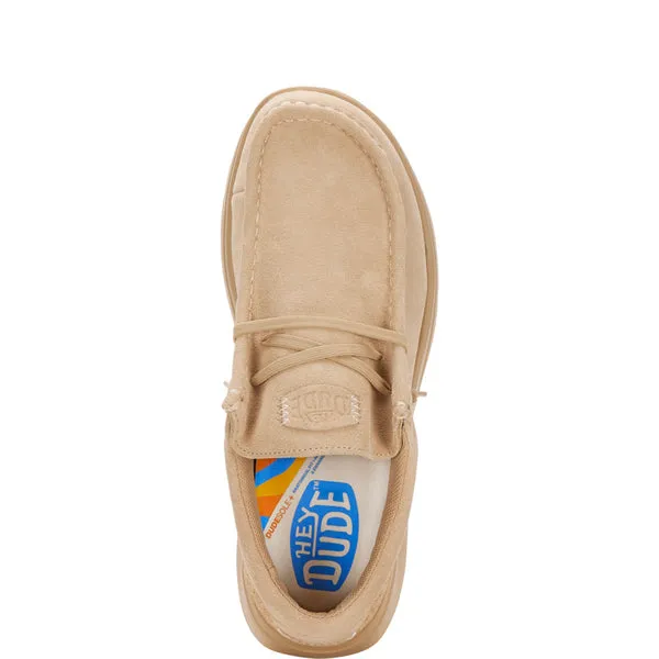 Platforms Wendy Comf Suede Tan heydude Apparel