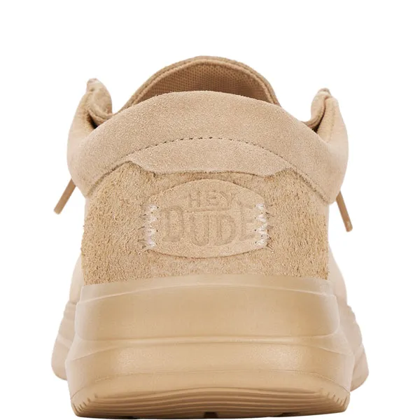Platforms Wendy Comf Suede Tan heydude Apparel