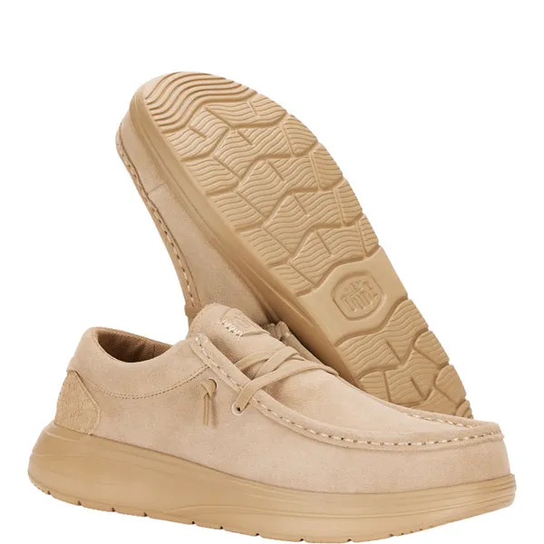 Platforms Wendy Comf Suede Tan heydude Apparel