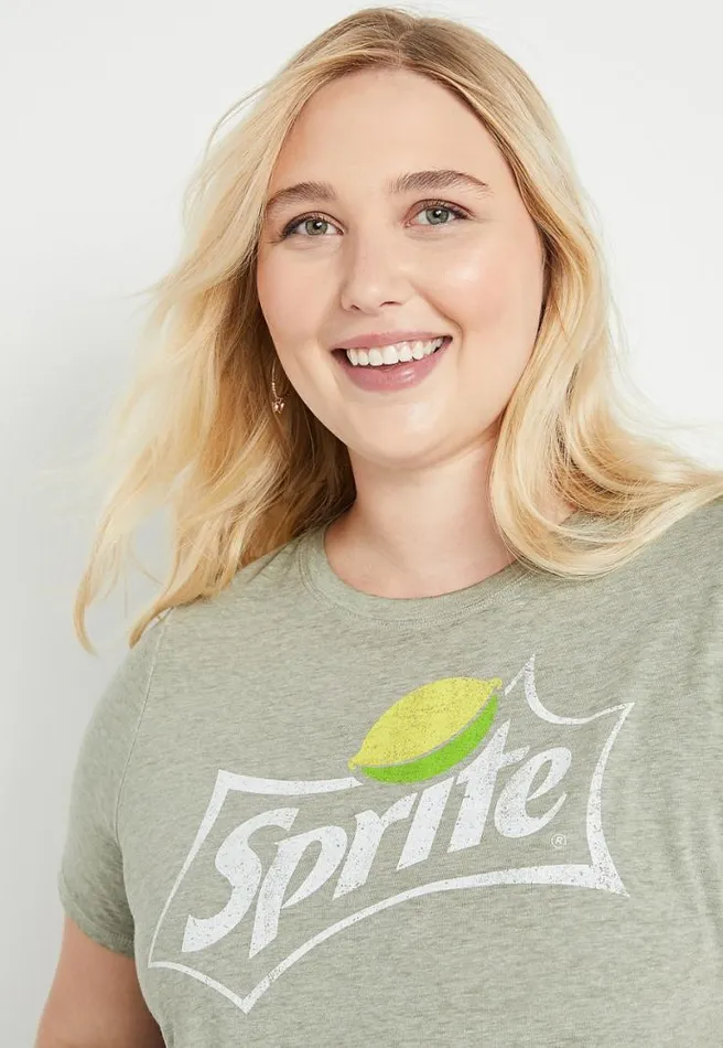 Plus Size Green Sprite Graphic Tee Women Maurices Plus Tops