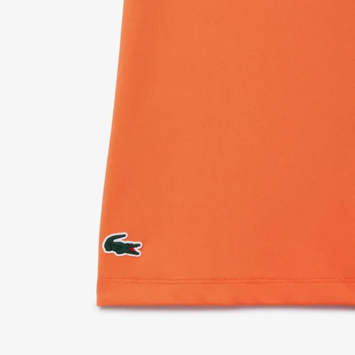 Polos Women Lacoste Women039s Miami Open Edition Ballgirl Tennis Polo Orange Light Orange Itq