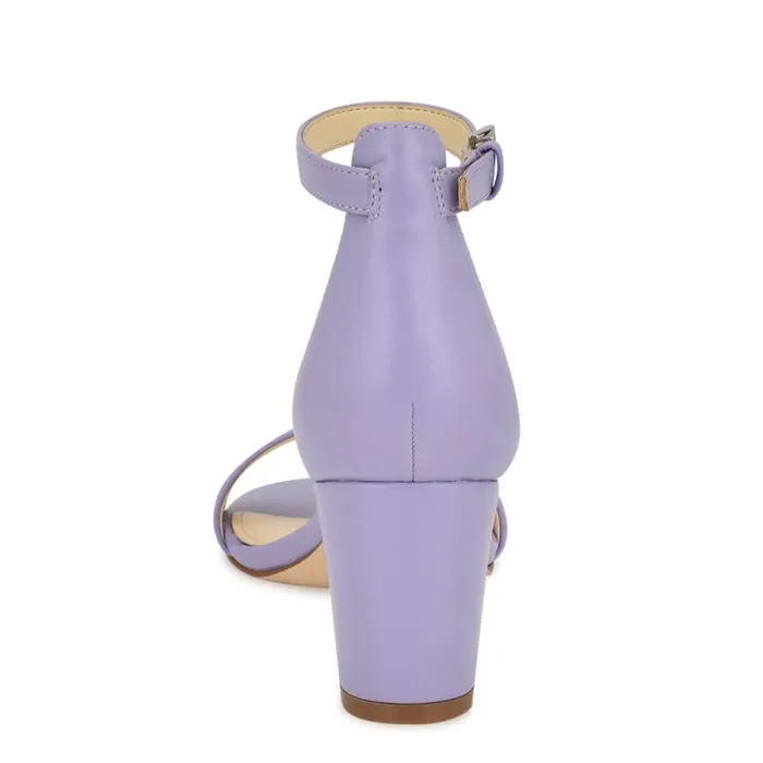 Pruce Ankle Strap Block Heel Sandals Lilac Women Nine West Sandals Pruce Ankle Strap Block Heel Sandals Lilac Women Nine West Sandals