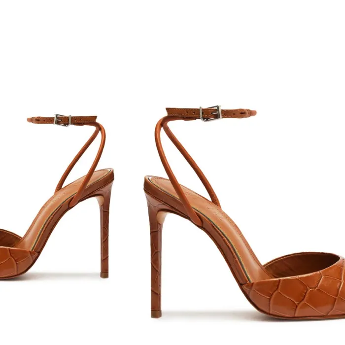 Pumps Deby Leather Pump Honey Peach Schutz Shoes Pumps