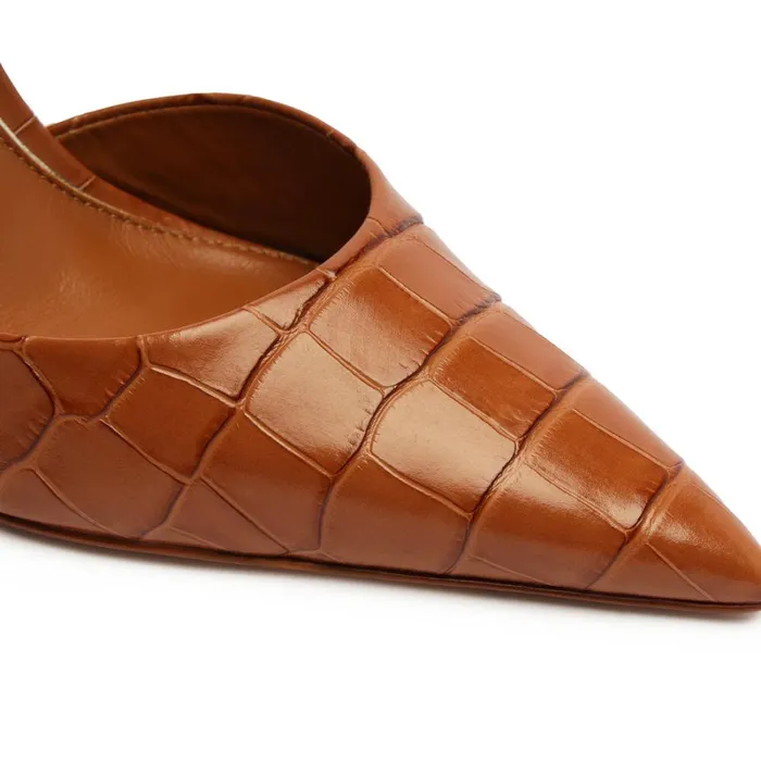 Pumps Deby Leather Pump Honey Peach Schutz Shoes Pumps
