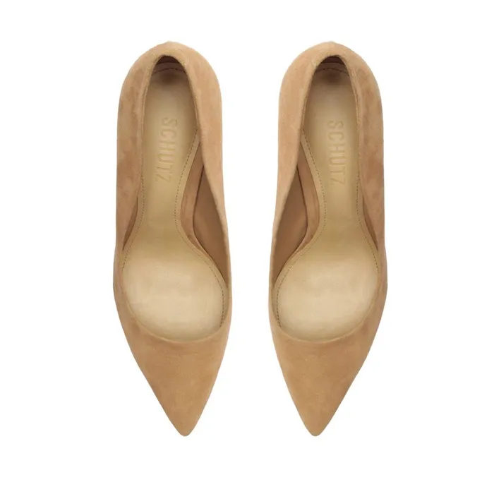 Pumps Lou Lo Nubuck Pump True Beige Schutz Shoes Pumps Pumps Lou Lo Nubuck Pump True Beige Schutz Shoes Pumps