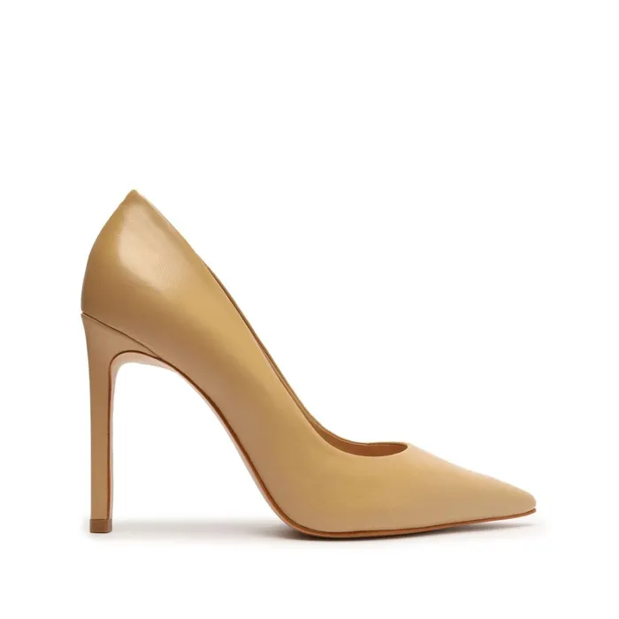 Pumps Lou Nappa Leather Pump Light Beige Schutz Shoes Pumps