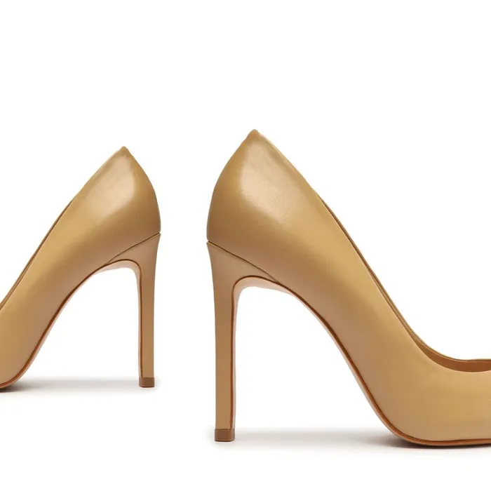 Pumps Lou Nappa Leather Pump Light Beige Schutz Shoes Pumps Pumps Lou Nappa Leather Pump Light Beige Schutz Shoes Pumps