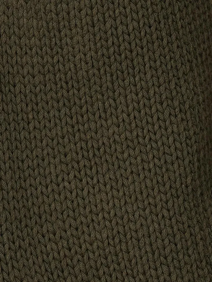 Pure Cotton Knitted Waistcoat Khaki Women Jigsaw Knitwear and Cashmere