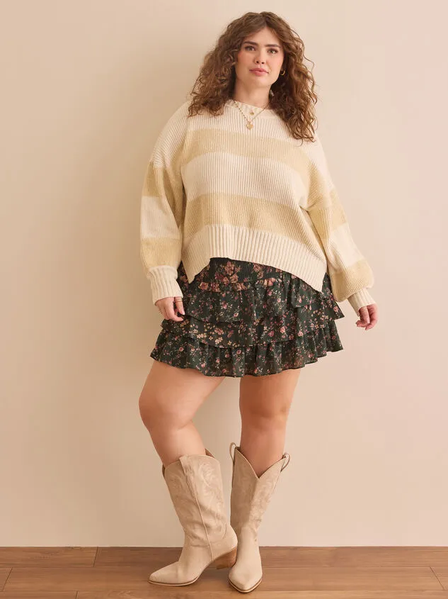 Rachel Stripe Chenille Sweater Ivorypink Women Altar039d State Sweaters Cardigans Rachel Stripe Chenille Sweater Ivorypink Women Altar039d State Sweaters Cardigans