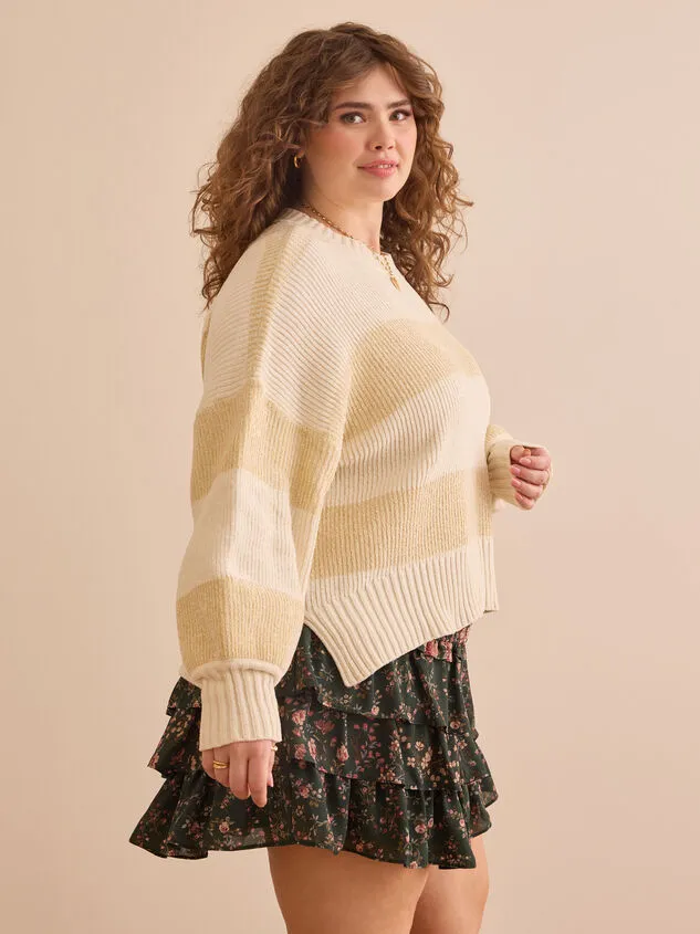 Rachel Stripe Chenille Sweater Ivorypink Women Altar039d State Sweaters Cardigans Rachel Stripe Chenille Sweater Ivorypink Women Altar039d State Sweaters Cardigans
