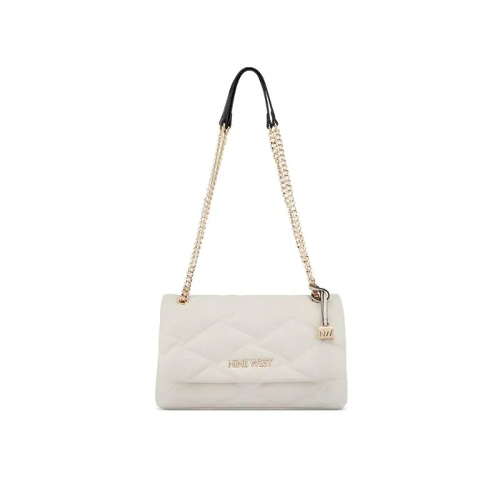 Regan Convertible Chain Flap Milk Women Nine West Crossbody