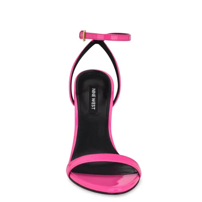 Reina Ankle Strap Sandals Bright Pink Women Nine West Sandals Reina Ankle Strap Sandals Bright Pink Women Nine West Sandals