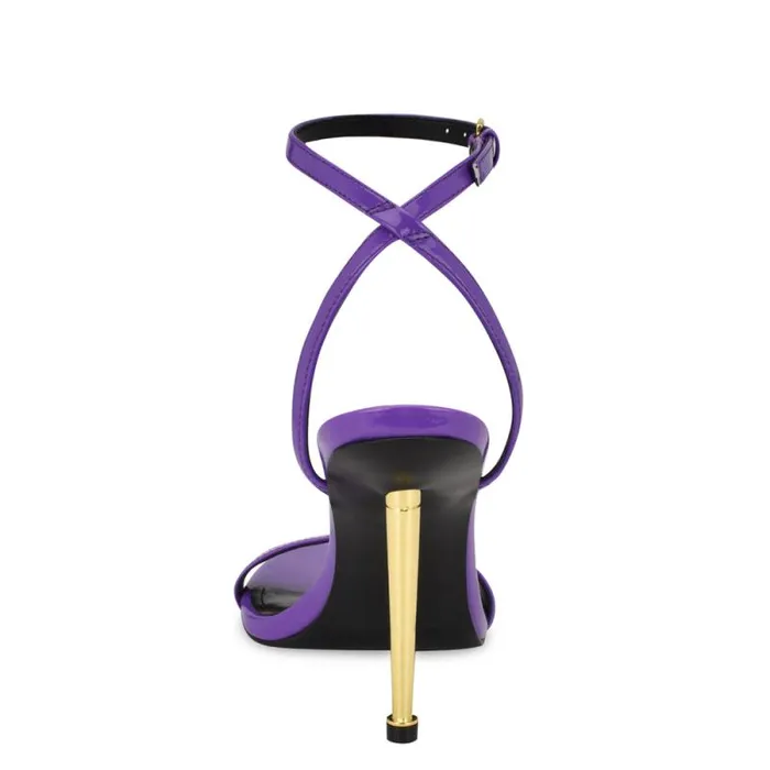 Reina Ankle Strap Sandals Bright Purple Women Nine West Sandals Reina Ankle Strap Sandals Bright Purple Women Nine West Sandals