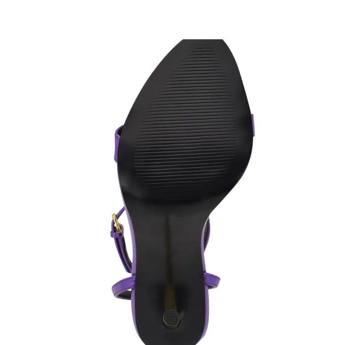 Reina Ankle Strap Sandals Bright Purple Women Nine West Sandals Reina Ankle Strap Sandals Bright Purple Women Nine West Sandals