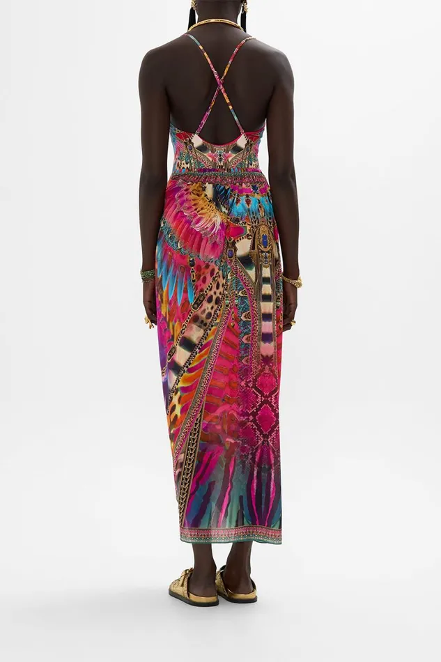RING TRIM LONG SARONG SAHARA SUPERNATURAL Sahara Supernatural Womens Camilla Resort Wear RING TRIM LONG SARONG SAHARA SUPERNATURAL Sahara Supernatural Womens Camilla Resort Wear