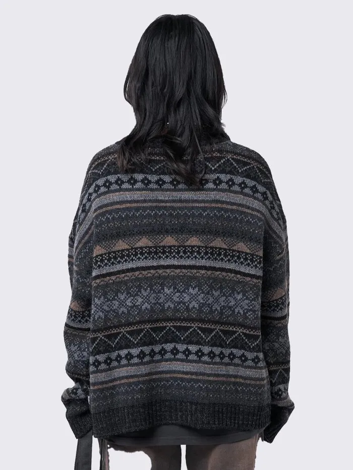 Ripley Jacquard Knit Cardigan Women Minga London Knitwear Ripley Jacquard Knit Cardigan Women Minga London Knitwear