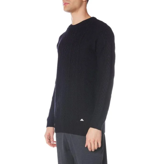 Robe Giovani Acrab Pullover 8211 Black Black Men Kappa Knitwear